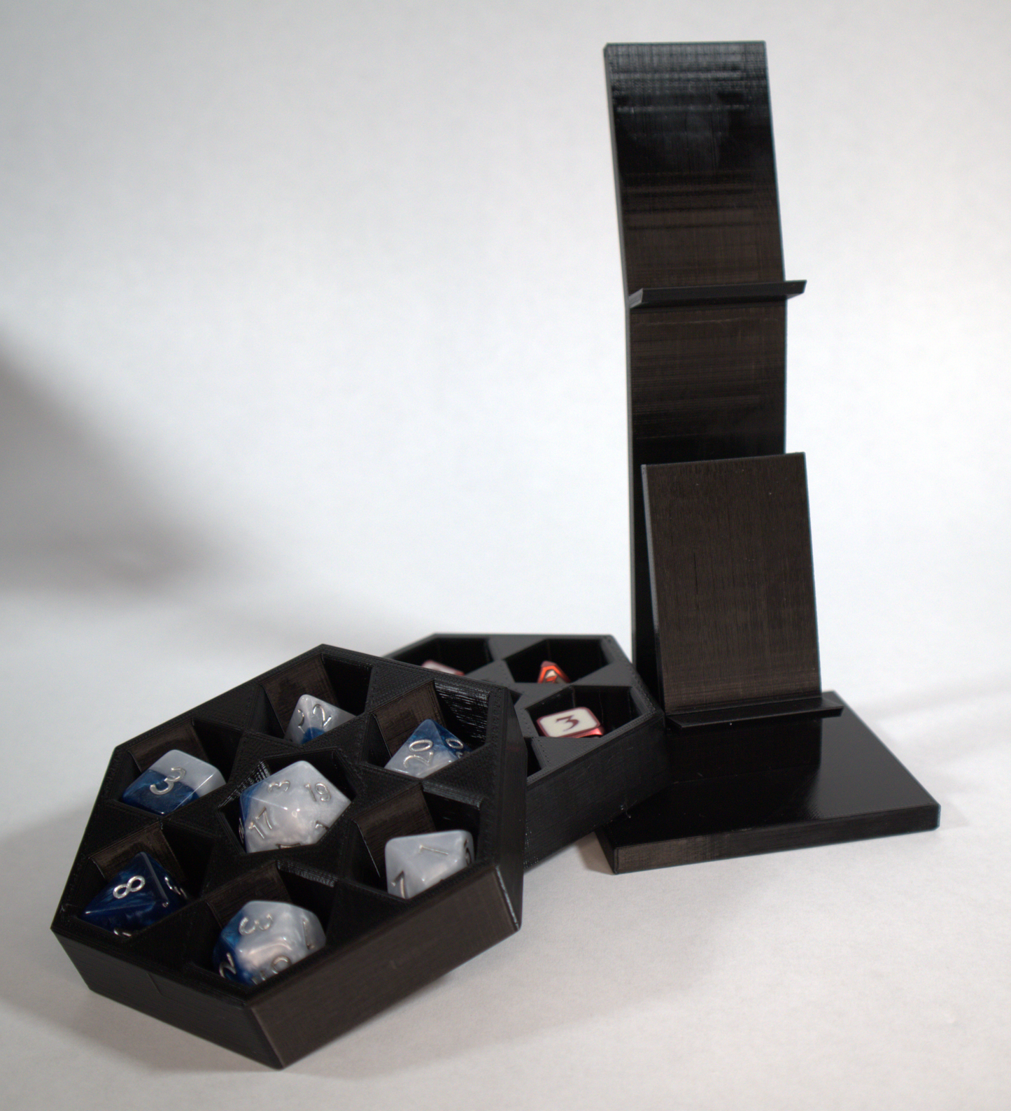 Double Dice Display with Stand