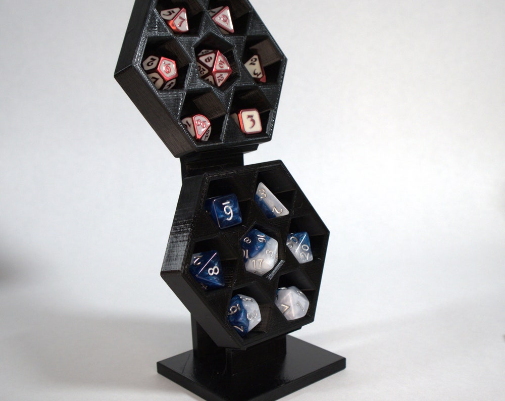 Double Dice Display with Stand